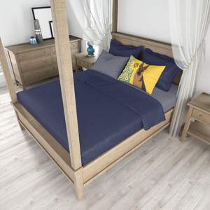 Verano girasoles pastor alemán ilustraciones funda de almohada negro bronceado ligero Super suave fácil cuidado decorativo cojín estándar - Product Image 4