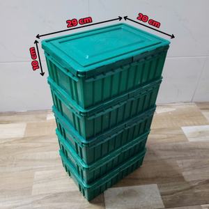 Caja de Almacenamiento Apilable de Plástico PP Personalizada OEM Modelo LD-023 de Hai Phong para Logística y Distribución - Product Image 6