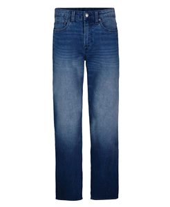 Jeans de Mezclilla para Hombre, Corte Recto, Lavado a la Piedra, Cintura Media, Corte Regular, Ecológicos, Duraderos, Transpirables, Estilo Vintage, para Primavera, Verano e Invierno - Product Image 2