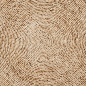 Alfombra tejida a mano de fibra de Yute natural Color sólido Producto de herramienta de torneado ecológico - Product Image 5