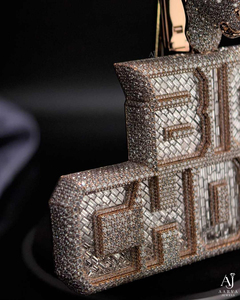 Suministro al por Mayor de Colgantes de Moissanita Chapados en Oro Hechos a Mano, Acabado Excelente, Estilo Hip Hop, Unisex, para Negocios de Joyería al por Mayor - Product Image 5