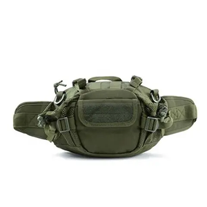 Riñonera impermeable de poliéster para mujer con cierre de cremallera, bolsa para el cinturón, estilo de vida activo, alta calidad - Product Image 2