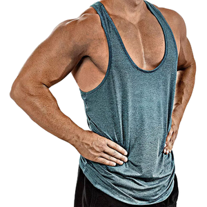 Débardeur Homme Hip Hop Personnalisable Premium en Coton Doux et Polyester – T-shirt Sans Manches Streetwear Idéal pour l'Été et la Salle de Sport - Product Image 4