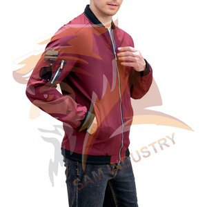 Chaqueta de Satén para Hombre de Alta Calidad, Chaquetas de Satén para Hombre de la Mejor Calidad, Chaquetas de Invierno de Satén para Hombre con Talla Personalizada - Product Image 6