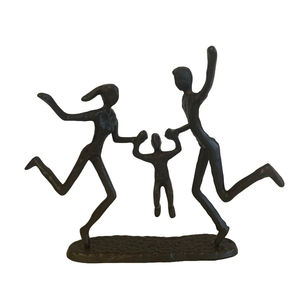 Escultura de Aluminio de Diseño para el Hogar, Adorno Metálico Artístico que Eleva el Diseño Interior Moderno - Product Image 1