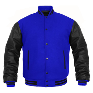 OEM Style Men's Regular Sleeve Baseball Varsity <b>Jacket</b> Stand Front Customised Wholesale Latest Designs Breathable <b>Waterproof</b> - Product Image 1