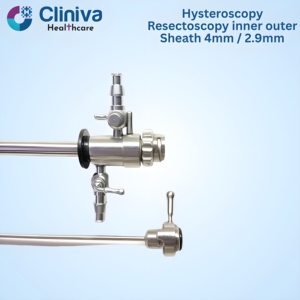 <b>Laparoscopic</b> Hysteroscopy Resectoscopy inner outer Sheath 4mm / 2.9mm High Quality Reusable Surgical <b>Instruments</b> - Product Image 3