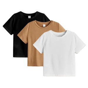 T-shirt Enfant Personnalisé – Fabrication OEM de Vêtements Décontractés à Manches Courtes et Douces pour Importateurs et Grossistes de Vêtements pour Enfants - Product Image 1