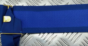 Ceinture de cérémonie en soie bleu roi pour robe de parade, uniforme, tenue formelle, accessoire de ceinture - Product Image 4