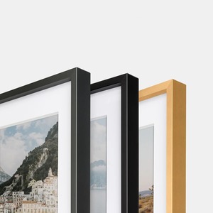 Etched Metal <b>Frame</b> Artistic <b>Wall</b> Decor <b>Frame</b> Contemporary Art Display <b>Frame</b> <b>for</b> Home Living Room Office Interior Decoration - Product Image 5