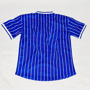 Zeta Royal Blue Greek Sorority Unisex Women Embroidery <b>Baseball</b> Jersey ZPB Embroidered Polyester <b>Baseball</b> Premium Button Up - Product Image 5