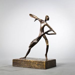 Œuvre d'art en aluminium coulé sculpté, développée comme un élément distinctif pour les intérieurs élégants et modernes - Product Image 5