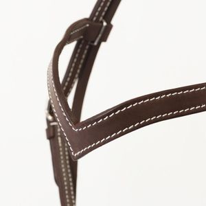 Brida Western de Cuero Genuino Premium, Cosida a Mano, con Una Orejera, para Equitación Western de Placer, Venta al por Mayor - Product Image 2