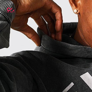 Survêtements pour hommes à col rond, sérigraphiés, effet délavé à l'acide, personnalisables, qualité supérieure, meilleures ventes, vente en gros - Product Image 5