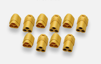 Câble de Conduite en Cuivre Étamé Personnalisé, Faisceau de Câbles Amass MR/MT60, Connecteur Mâle/Femelle 3 Broches, Câble PVC Haute Intensité