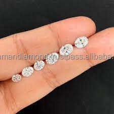 เพชรคุณภาพสูงขายส่ง ราคา 0.40 ต่อก้อน เพชร HPHT CVD ผลิตในห้องปฏิบัติการ สำหรับทำเครื่องประดับ รูปทรงวงรี ความใส VS-Si จัดส่งรวดเร็ว - Product Image 5