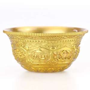 Cuenco de Cobre Puro para Altar Budista, Taza de Agua de Latón para Budistas, Venta al por Mayor en India - Product Image 2