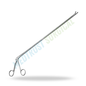 Pinza de agarre dentada de 400 mm para cirugía de columna vertebral, instrumento quirúrgico para agarre de tejidos - Product Image 3