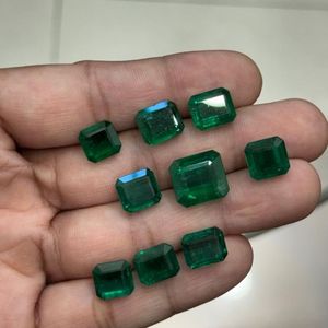 Esmeralda Verde Vívida Natural de Zambia, Corte Octogonal, 5-7 Quilates, AAAA, Gema Suelta, IGI, Ligeramente Aceitada, Joyería Fina, Gema al por Mayor en Venta - Product Image 1