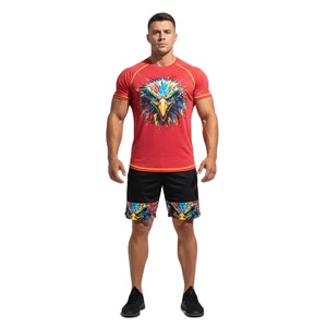 Camisetas de mezcla de algodón para hombre, tela suave, ajuste cómodo, ropa informal, secado rápido, adecuadas para el verano, proveedor de marca privada OEM - Product Image 5