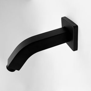 Braccio di Estensione Doccia Quadrato a Parete con Filettature Coniche 1/2 NPT, Accessorio per Doccia a Pioggia - Product Image 1