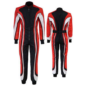Nuevo Estilo de Traje de Carreras Automovilísticas, Trajes de Karting Personalizados, Transpirables, Talla Grande, Spandex/Algodón, Traje de Equipo de Karting de 1 Pieza - Product Image 2