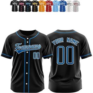 <b>Red</b> Baseball Uniform Digital printing Custom Made American Football Jersey Sportswear Breathable - Product Image 4