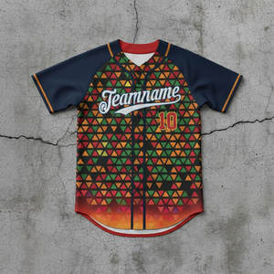 Uniformes de Béisbol al por Mayor, Camisetas Talla Estadounidense, Logotipo Bordado, Nombre, Ropa de Béisbol Unisex, Sublimación, Jersey de Béisbol Personalizado - Product Image 4