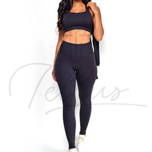 Ensemble de yoga pour femmes de haute qualité, ensemble de yoga 3 pièces pour femmes, vêtements de sport pour femmes, ensemble de yoga pour la salle de sport, ensembles d'entraînement de yoga - Product Image 5