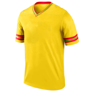 เสื้ออเมริกันฟุตบอลพิมพ์ลายแขนสั้นน้ำหนักเบาคุณภาพพรีเมี่ยมสวมใส่สบายแห้งเร็วระบายอากาศได้ดีฤดูร้อน 100% - Product Image 2