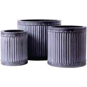 Macetero Metálico Cúbico Moderno y Minimalista, Maceta Grande de Acero Galvanizado para Exteriores, Estilo Industrial, Macetas Decorativas para Jardín y Proyectos - Product Image 5