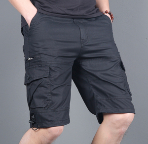 Hi Vis Men's Construction Worker Safety <b>Cargo</b> Shorts High Visibility Reflective Multi-Pockets Solid Casual <b>Work</b> Safety Shorts - Product Image 3