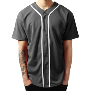 Camiseta de béisbol OEM personalizada, diseño transpirable con impresión digital por sublimación y logotipo personalizado. - Product Image 4