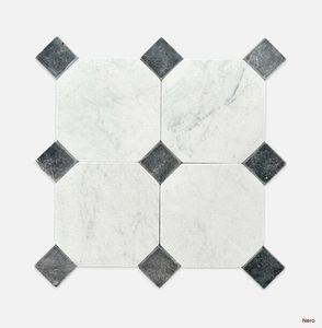 Natural White Ceramic Mosaic Tile Modern Parquet Hexagon Polished Stone <b>Wall</b> <b>Cladding</b> for Luxury Interior <b>Walls</b> Kitchen - Product Image 2