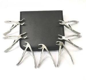 Juego de Pinzas de Extracción Dental Pediátrica de 7 Piezas, Instrumentos Quirúrgicos de Acero Inoxidable para Dentistas, Java Surgical - Product Image 3