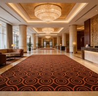 Tapis d'escalier en rouleau, nylon, haute résistance, antidérapant, largeur étroite 1M, design personnalisé pour entrepreneur en aménagement intérieur, fourniture d'escaliers