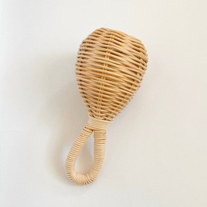 Jouets sensoriels pour nouveau-nés, hochets pour bébés, hochets en rotin tressés à la main, vente en gros de hochets pour enfants - Product Image 2