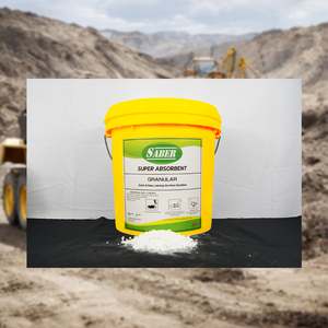 Granular Super Absorbent 10 Liter – Heavy Duty Industrial Spill Absorbent Granules for Oil and Chemical Cleanup - Product Image 4