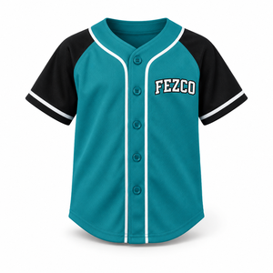 Camiseta de Béisbol con el Mejor Diseño al por Mayor con Personalización, Camiseta de Béisbol con Bordado Personalizado al por Mayor a Precio Económico - Product Image 1
