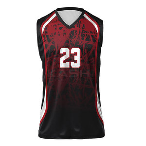 Uniforme de Voleibol Estampado de Alto Rendimiento, Suave y Cómodo, Tela 100% Poliéster de Secado Rápido, Diseño sin Mangas, Costuras Duraderas - Product Image 2