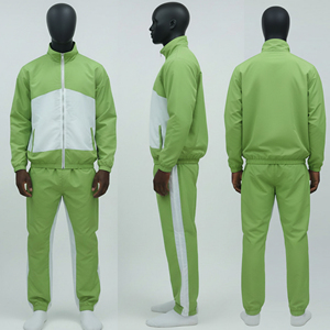 Custom Logo <b>Winter</b> Streetwear Plus Size Nylon Windbreaker Tracksuit Mens Jogger Pants Breathable <b>Jacket</b> Two Piece Lightweight - Product Image 1