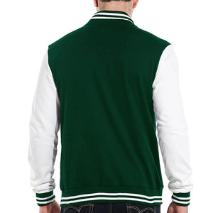 Veste d'hiver élégante pour homme, style Letterman, coupe-vent, écologique, décontractée, style universitaire, légère, confortable, 100% coton - Product Image 2