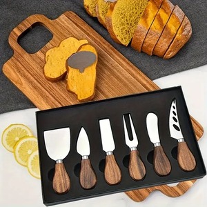 Modern <b>Cheese</b> Knife <b>Set</b> Stainless Steel Hammered Handle Dishwasher Safe Serving Tools <b>Set</b> of 3 Modern Stainless Steel <b>Cheese</b> <b>Set</b> - Product Image 2