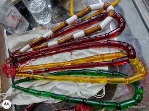 สร้อยคอเรซิ่นทรงเรขาคณิตสไตล์วินเทจสุดฮิต เครื่องประดับแฟชั่นสีสันสดใส ดีไซน์แฮนด์เมด สวยเก๋ เครื่องประดับสำหรับทุกเพศ เหมาะสำหรับงานปาร์ตี้ - Product Image 6