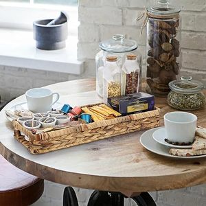 ตะกร้าเก็บของอเนกประสงค์จากหญ้าทะเลเวียดนาม ยี่ห้อ King Craft Viet  เป็นมิตรกับสิ่งแวดล้อม ใช้เป็นถาดเสิร์ฟ ของใช้ในครัว ตะกร้าซักผ้า ของตกแต่งบ้าน - Product Image 5