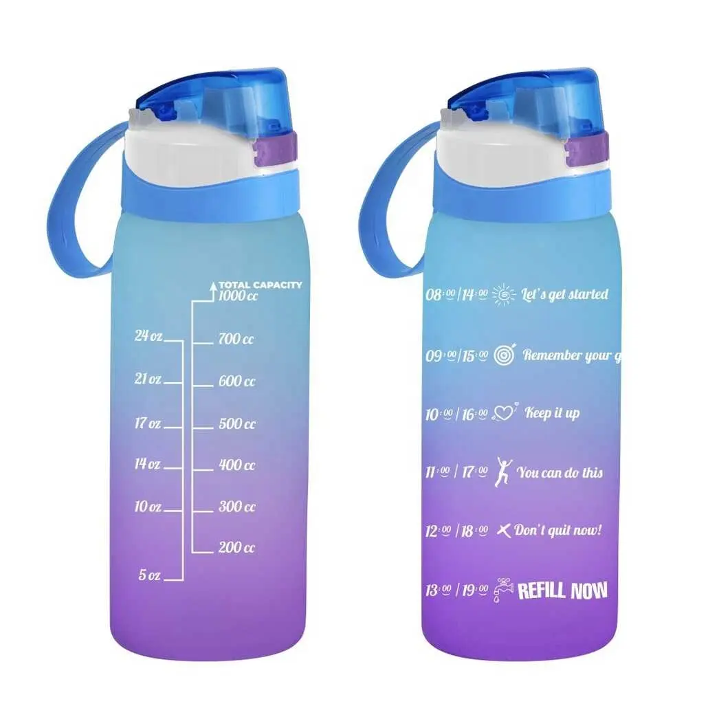 Plastikflasche wasser trinken wasserflasche hochzeit party qualität wasser motivationsflasche sicher und langlebig kunststoff