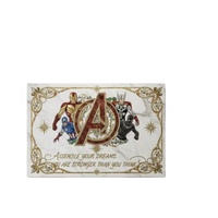 Panneau mural rectangulaire Art Déco en marbre blanc vieilli fait main avec incrustations, pour salon, bureau, intérieur de luxe