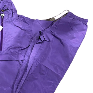 Veste coupe-vent imperméable personnalisée pour homme en polyester, ensemble de survêtement léger en nylon à capuche, streetwear d'hiver imprimé avec strass - Product Image 3