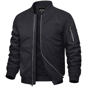Chaqueta Bomber para Hombre Eshel Intl, Moderna, Ligera, Informal, de Cuero PU, Diseño Personalizado, Talla Personalizada, Envío a Todo el Mundo - Product Image 1
