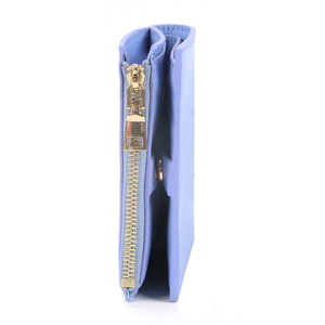 Portefeuille portable pour femme, mini, en cuir PU, personnalisable avec logo, couleur unie, pour cartes de crédit, vente en gros transfrontalière - Product Image 3